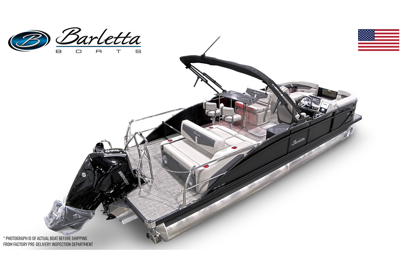 Barletta 2025 Cabrio C24UE with Mercury 250L 4S